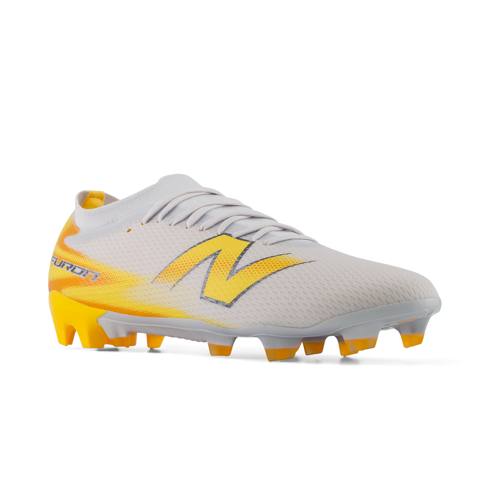 Korki męskie New Balance FURON TEAM FG V8 UF3F2IO – pomarańczowe