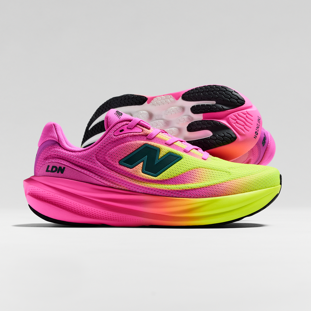 Buty męskie New Balance FuelCell SC Elite V5 TCS London Marathon MRCEL55L – różowe