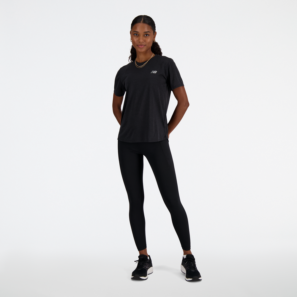 Koszulka damska New Balance WT41253BKH – czarna