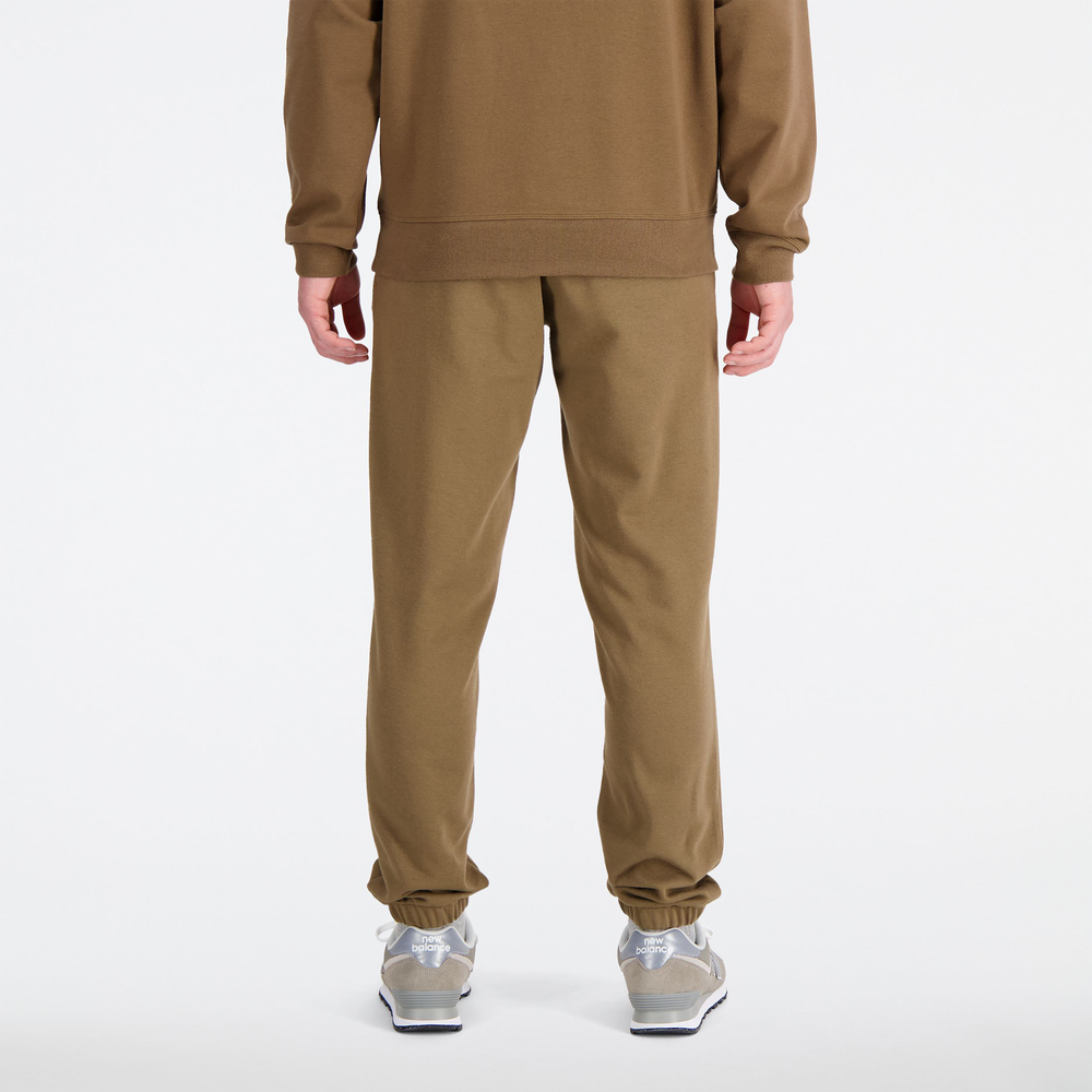 Spodnie męskie New Balance MP31539DHE – brązowe