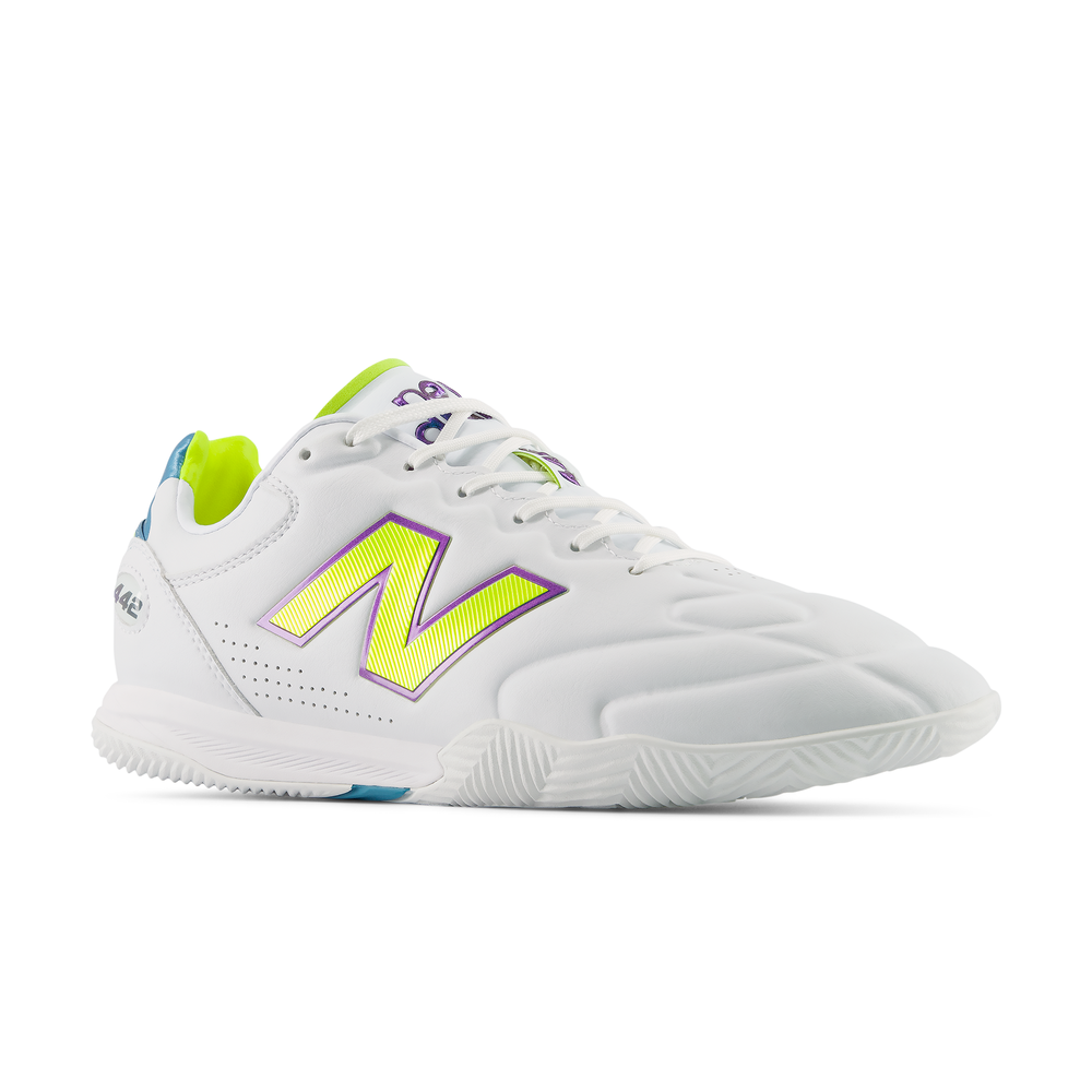 Halówki męskie New Balance 442 Elite IN V3 U41I795 – białe