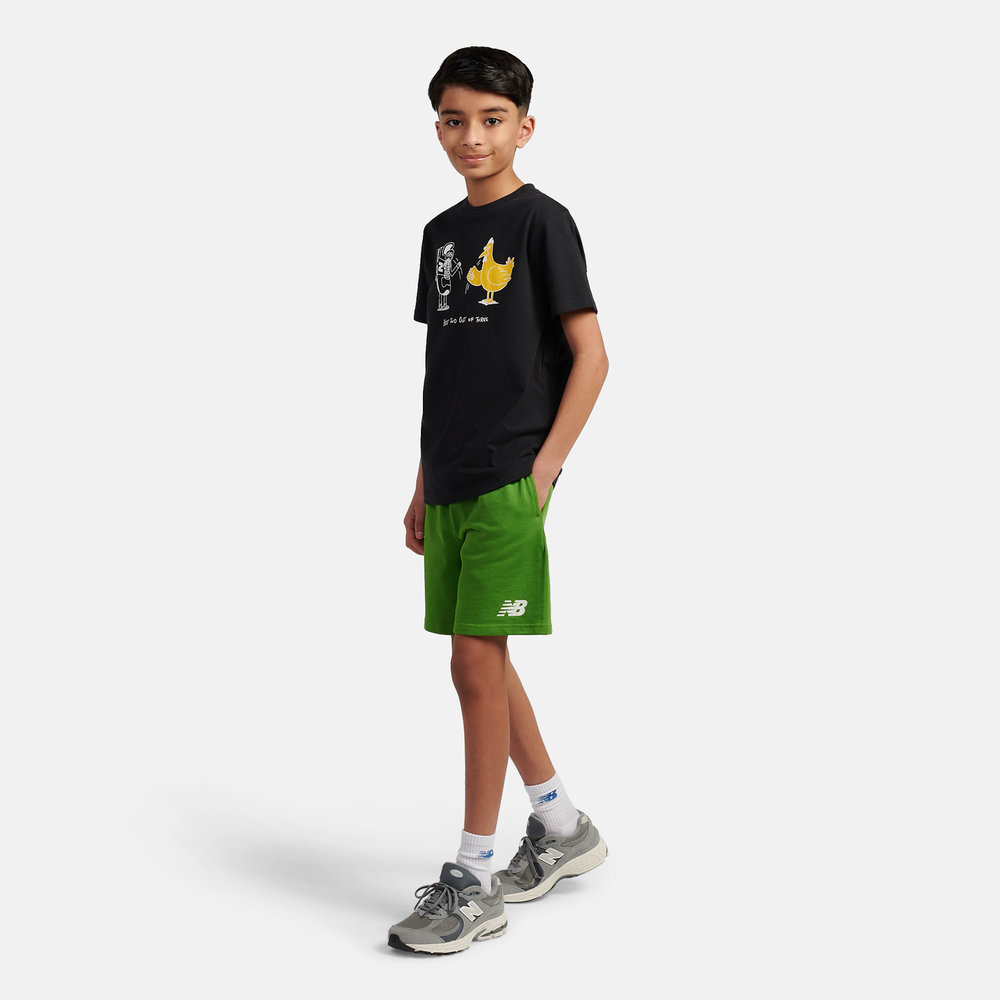 Koszulka dziecięca New Balance LAKB0257BK – czarna