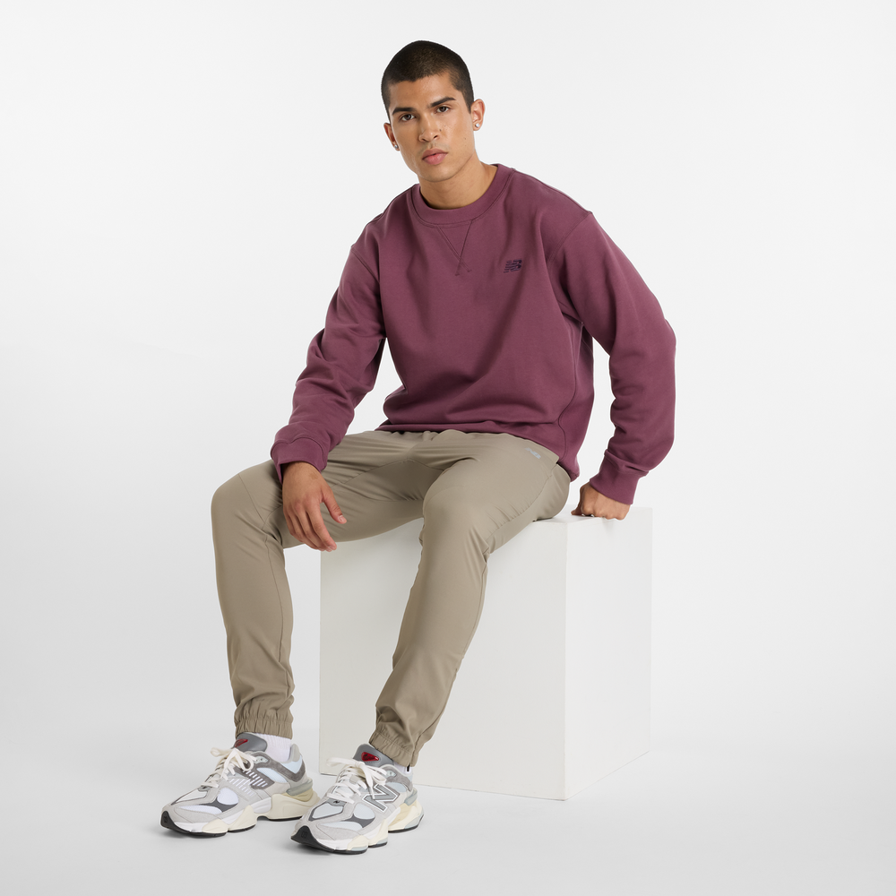 Bluza męska New Balance MT41506FDP – bordowa