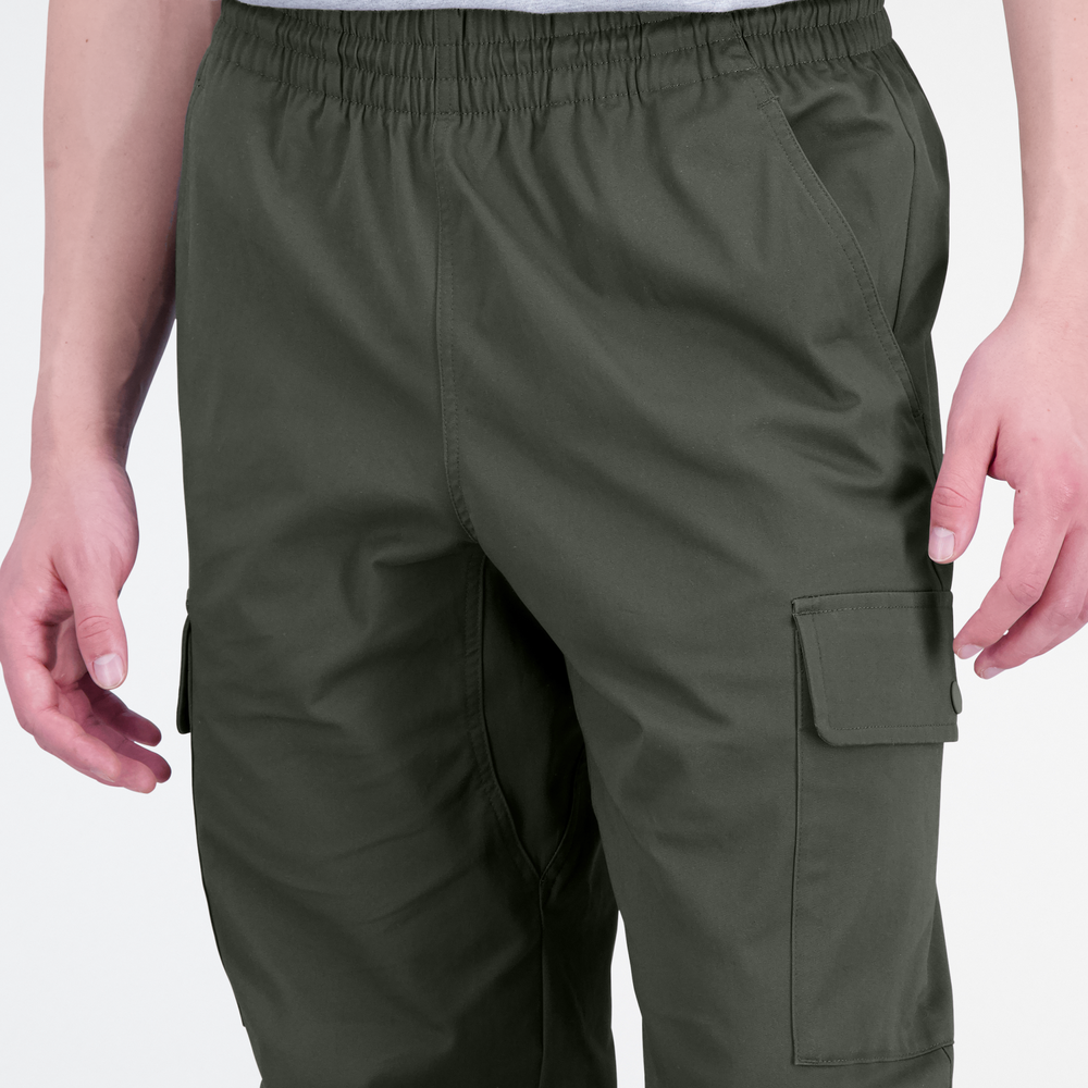 Spodnie męskie New Balance MP31526COG – zielone