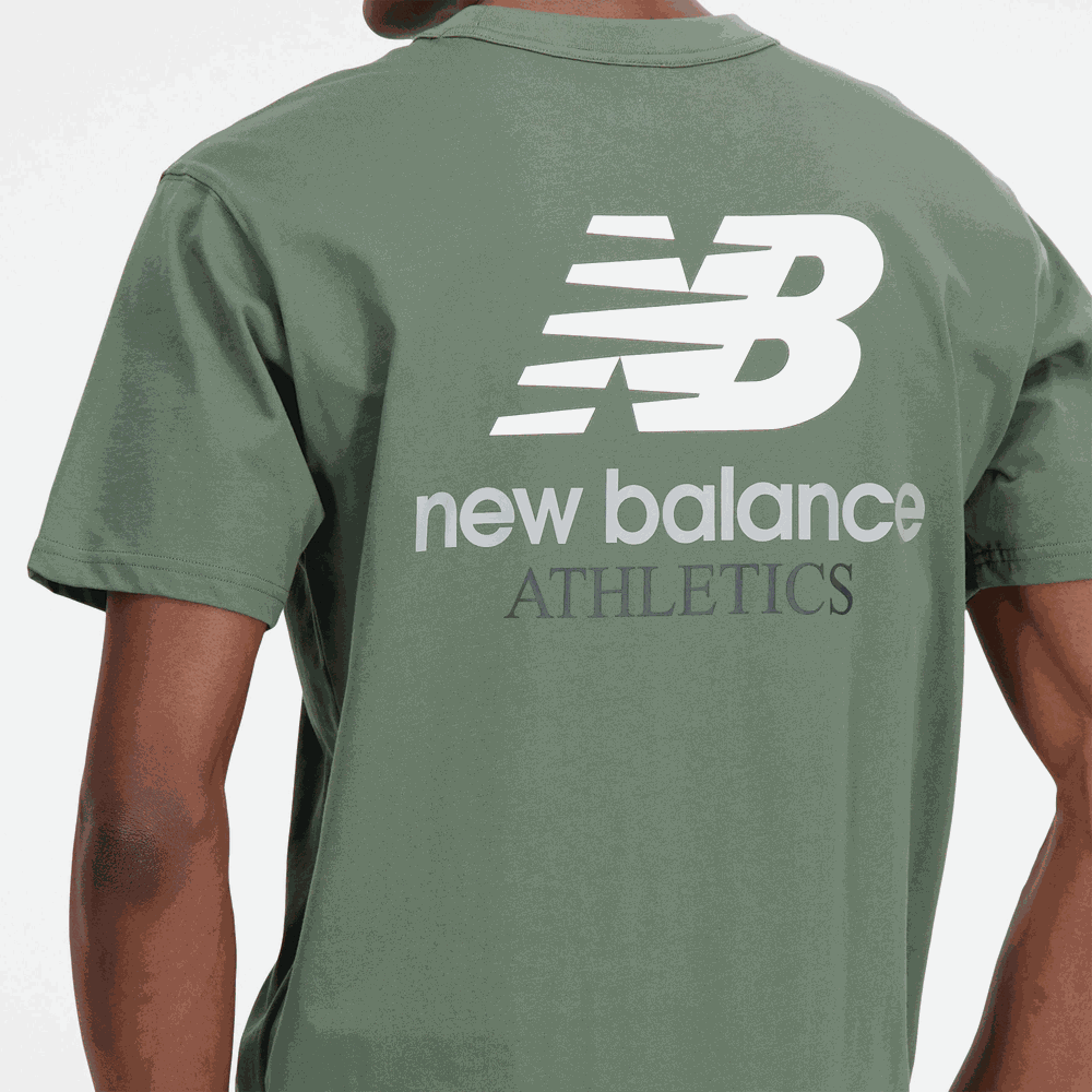 Koszulka męska New Balance MT31504DON – zielona