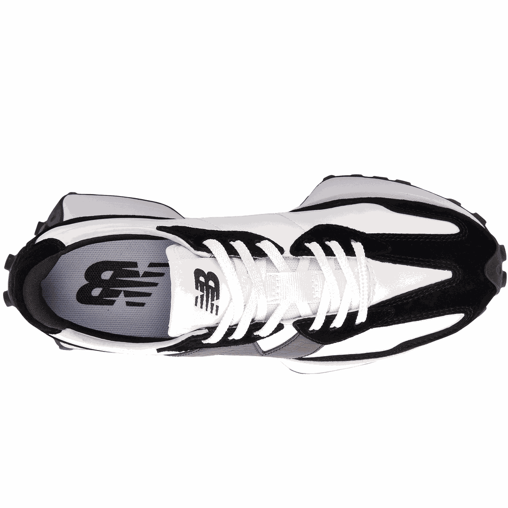 Buty damskie New Balance WS327DW – czarno–białe