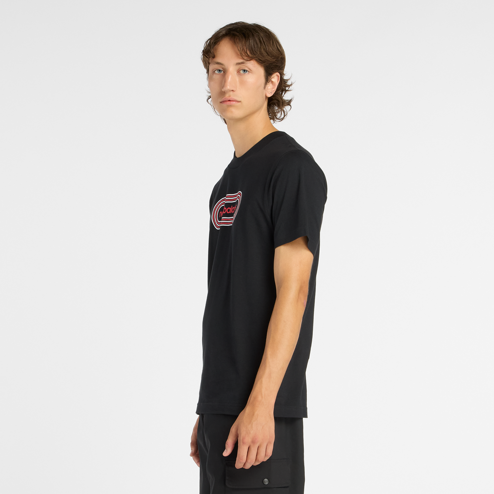 Koszulka męska New Balance MT61C48BBK – czarna