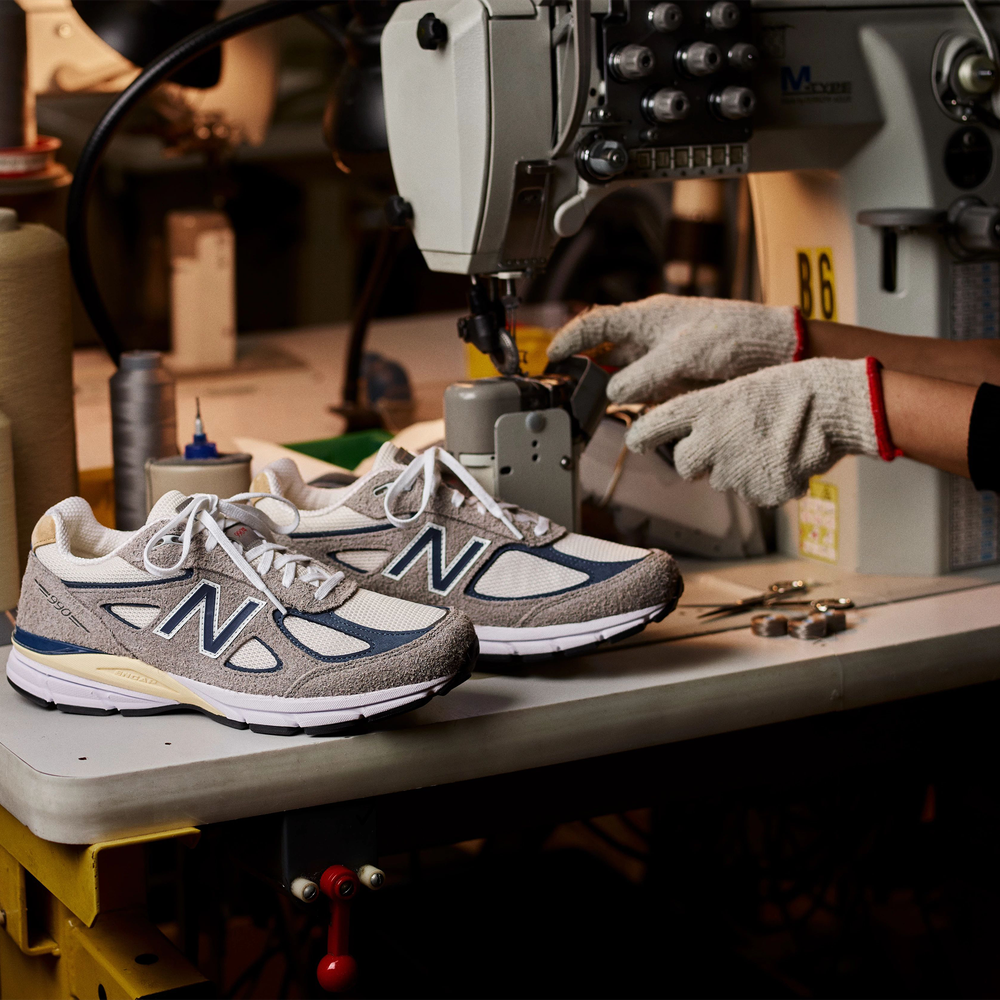 Buty unisex New Balance U990TA4 – szare