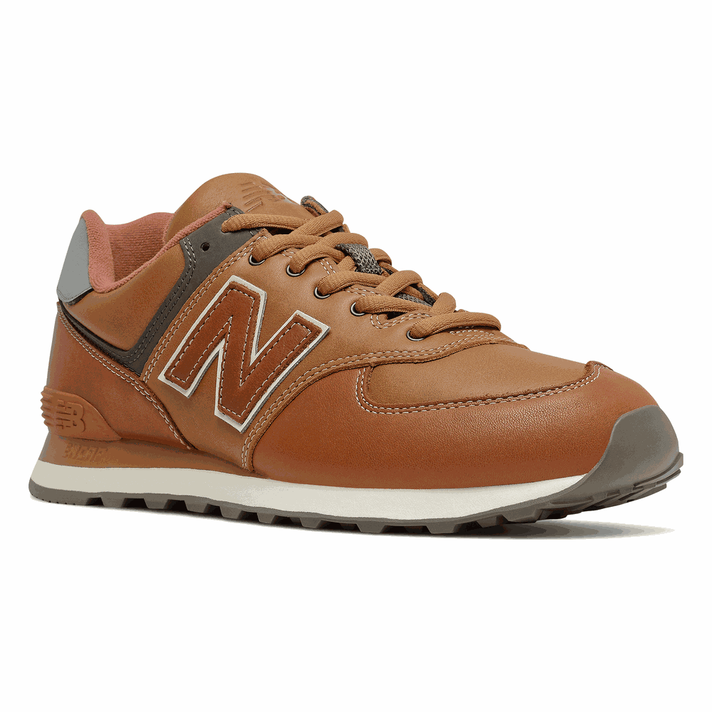 Buty New Balance ML574OMA – brązowe