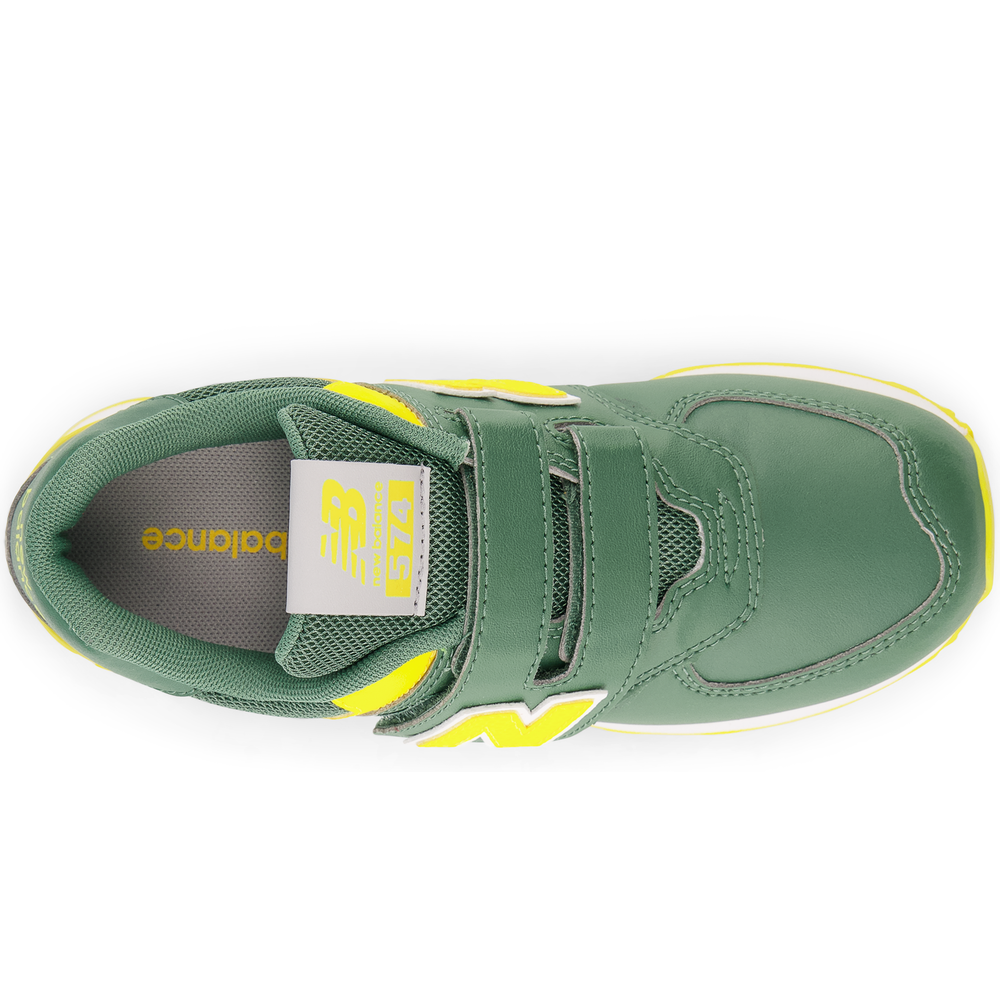 Buty dziecięce New Balance PV574CJ1 – zielone
