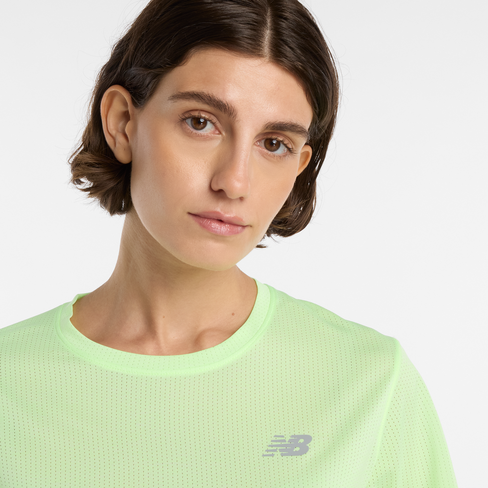 Koszulka damska New Balance WT41253AB3 – zielona
