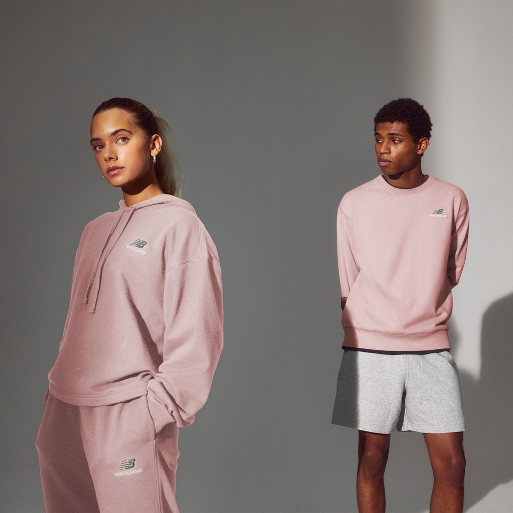 Bluza New Balance UT21500PIE – różowa