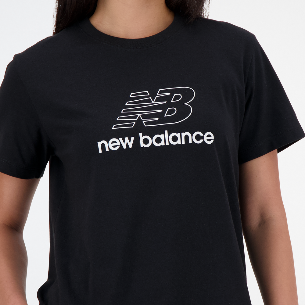 Koszulka damska New Balance WT41816BK – czarna