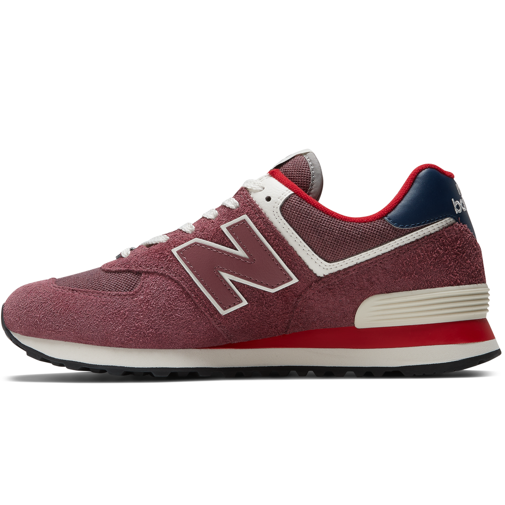 Buty unisex New Balance U574RX2 – bordowe