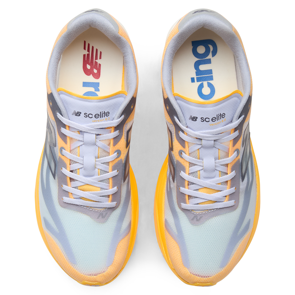 Buty męskie New Balance Infinion SC Elite V6 MRCEL8DM – pomarańczowe