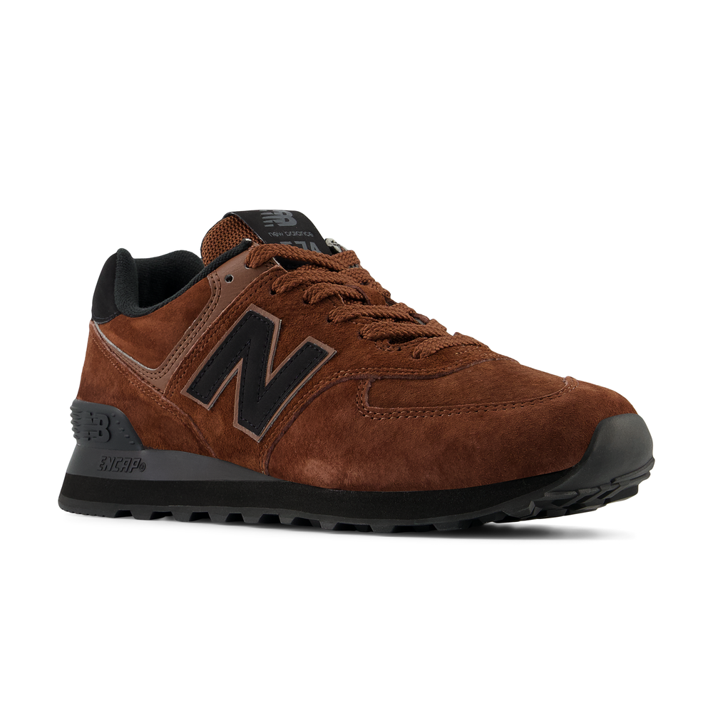 Buty unisex New Balance U574LEB – brązowe