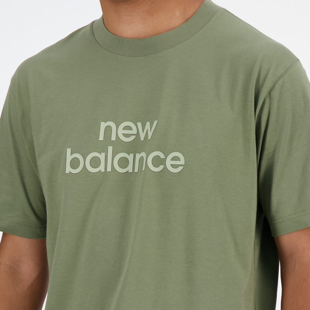 Koszulka męska New Balance MT41582DEK – zielona