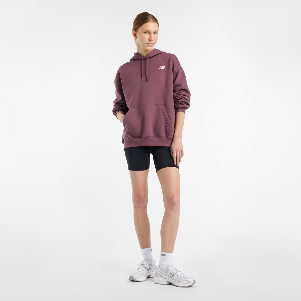 Bluza damska New Balance WT51947FDP – bordowa