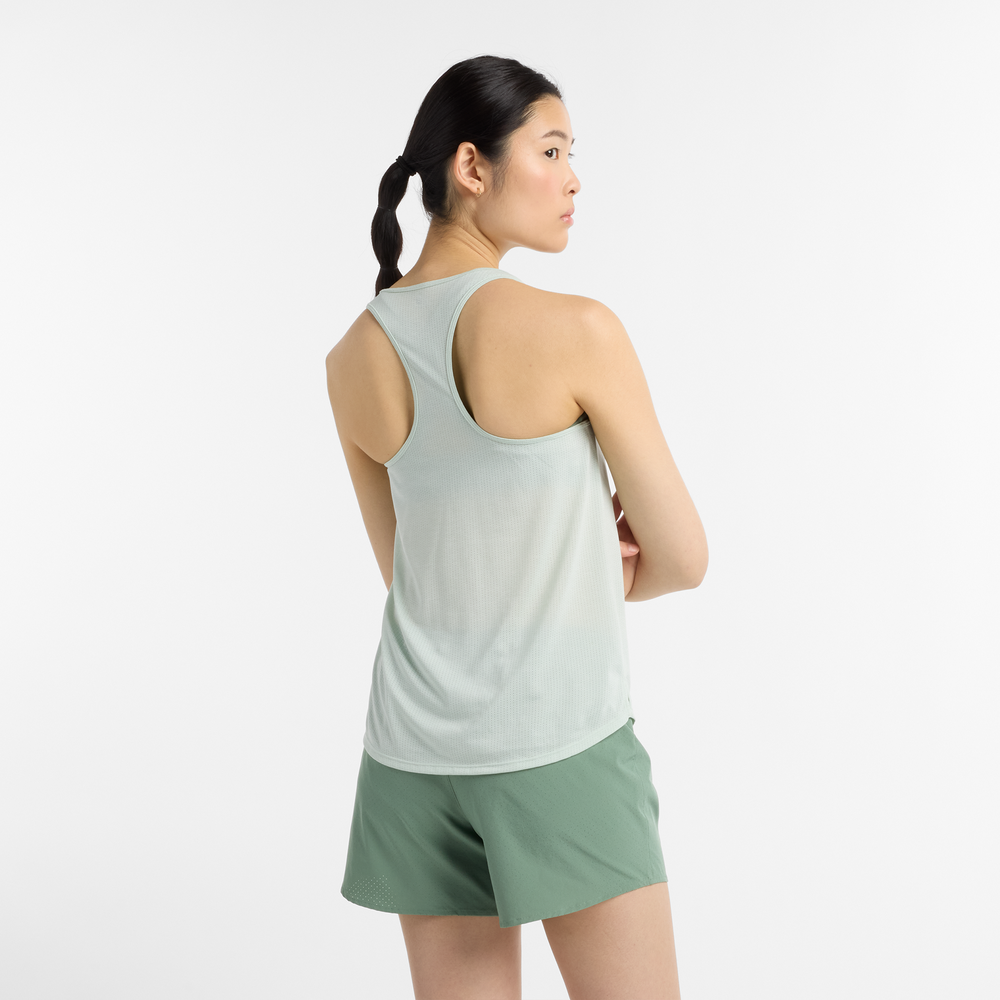 Koszulka damska New Balance WT41250CY2 – miętowa