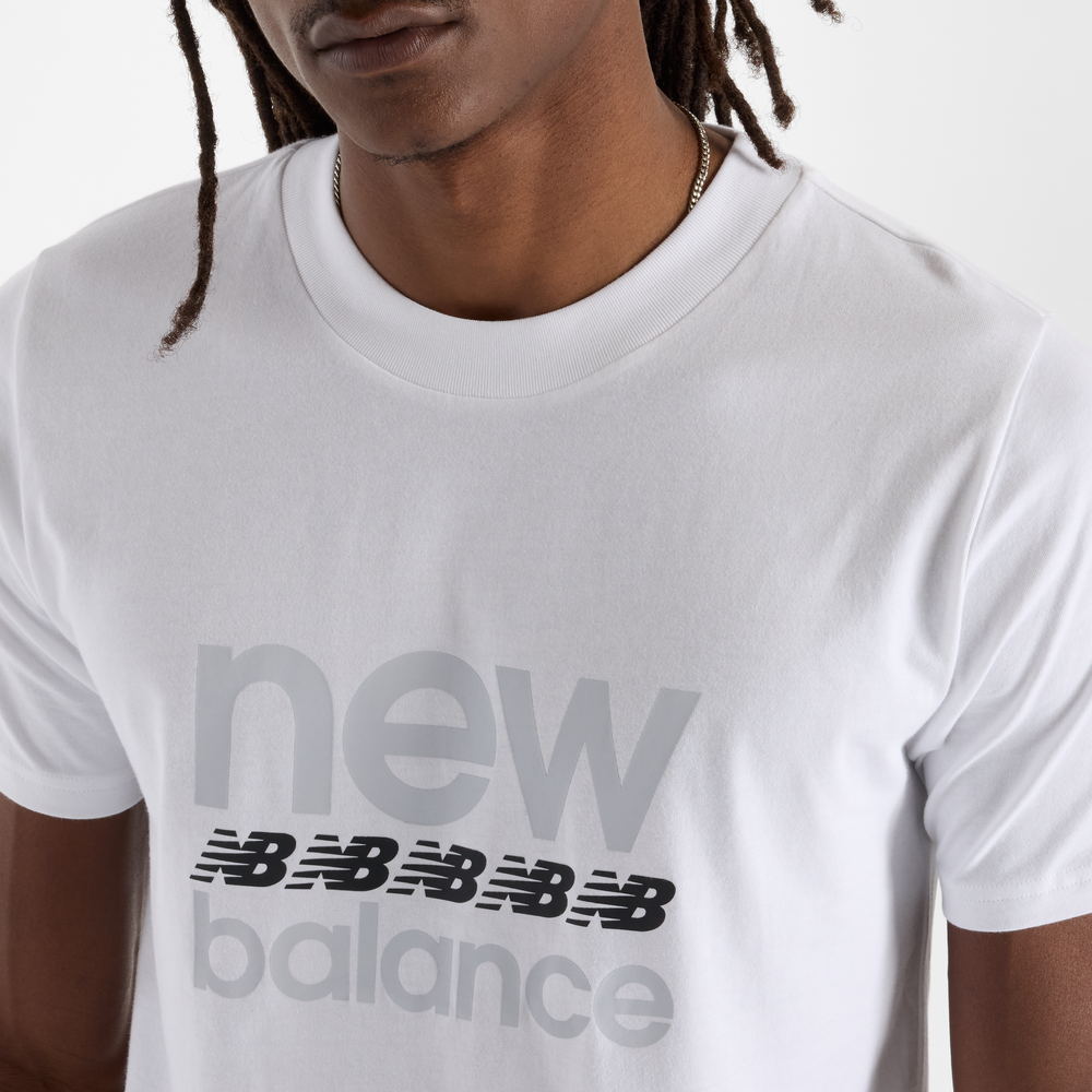 Koszulka męska New Balance MT51940WT – biała