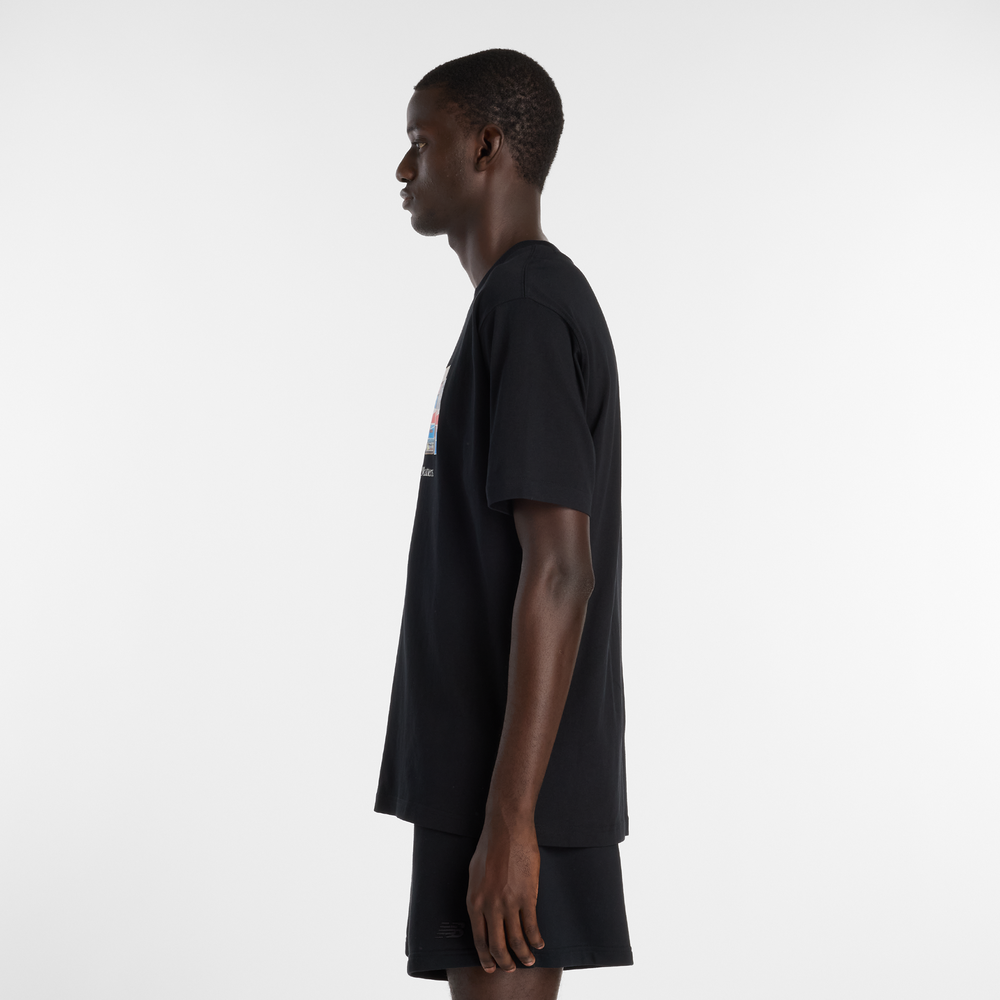 Koszulka męska New Balance MT61H0DXBK – czarna