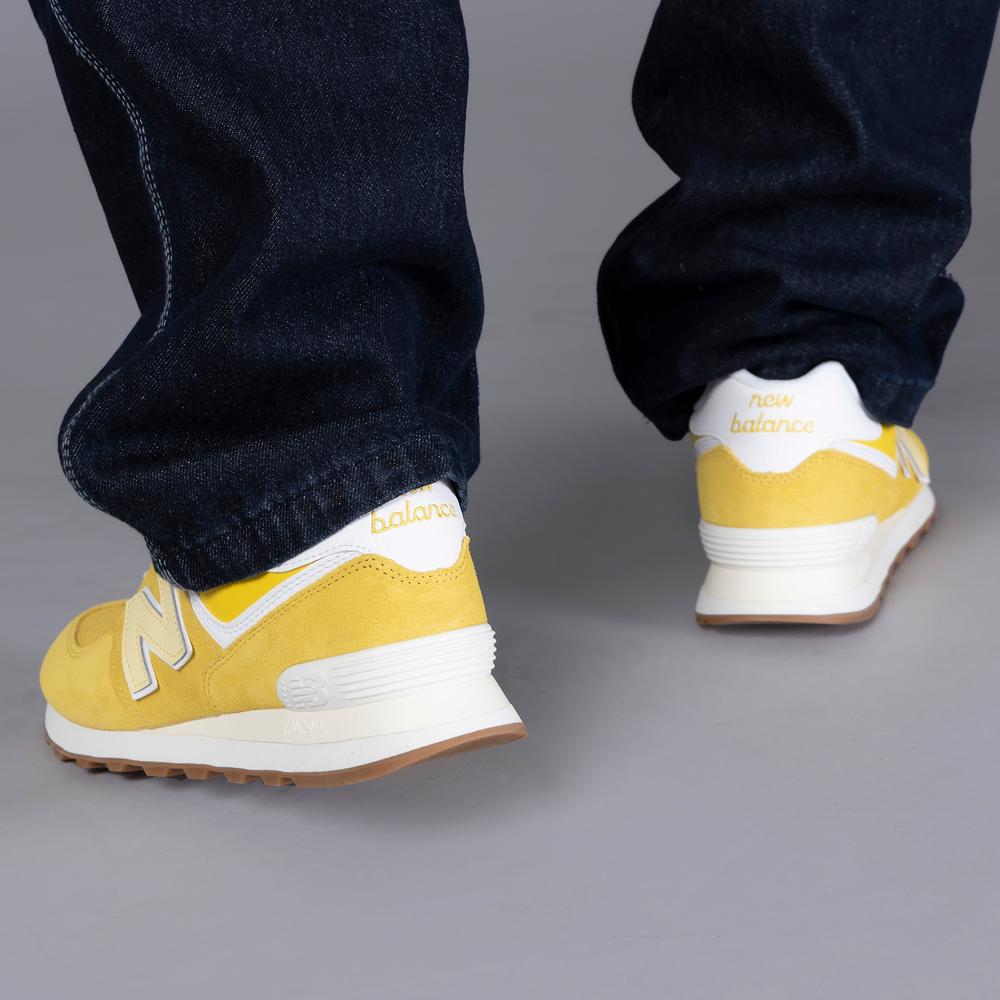 Buty unisex New Balance U574YK2 – żółte