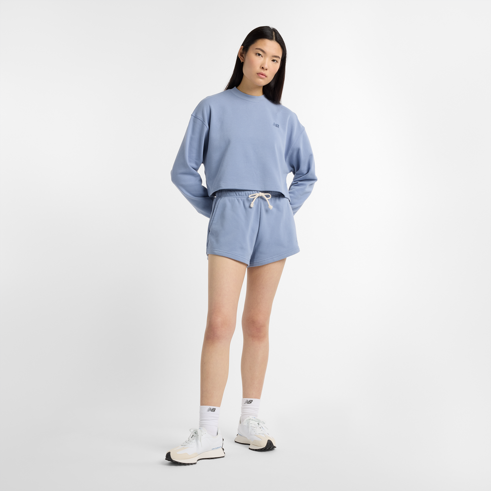 Bluza damska New Balance WT51514DUS – niebieska