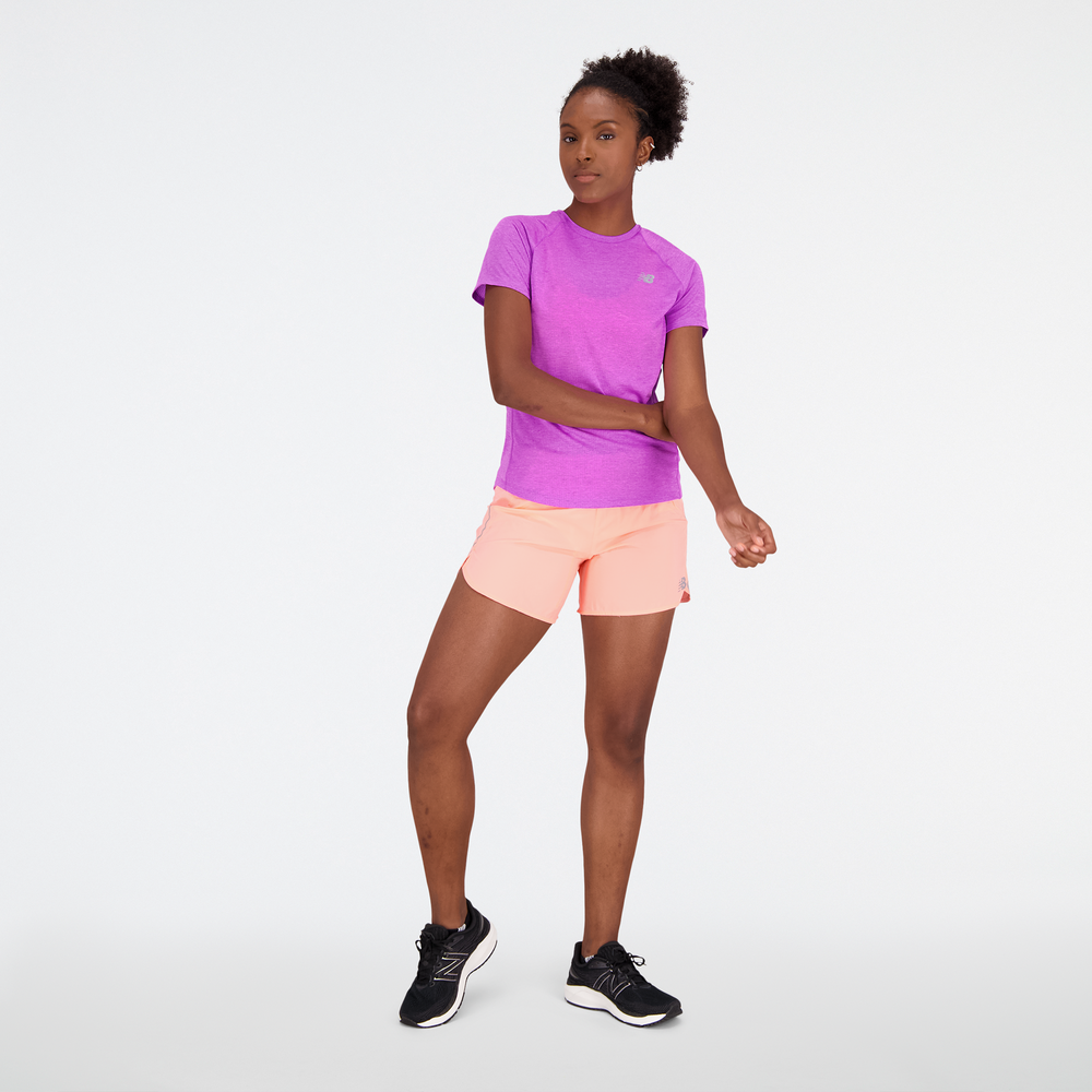 Koszulka damska New Balance WT21262OOR – fioletowe