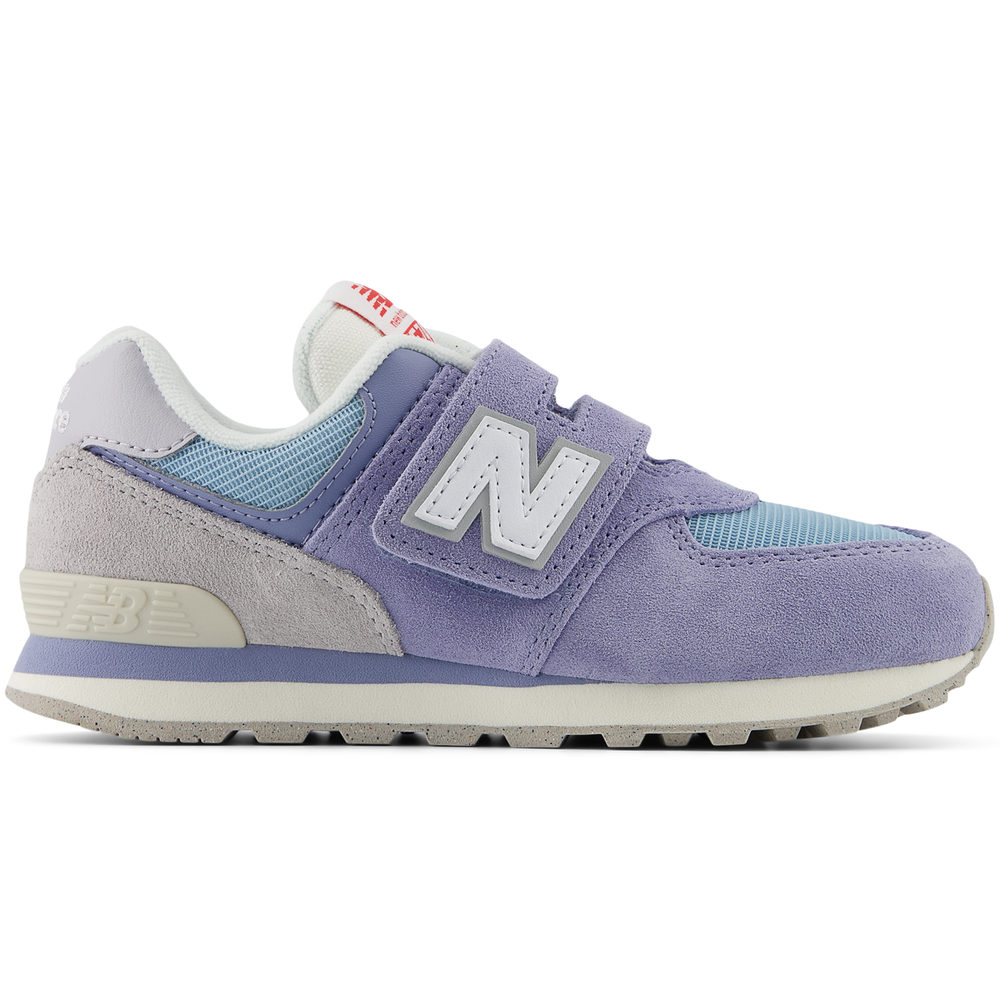 Buty dziecięce New Balance PV574BLG – fioletowe