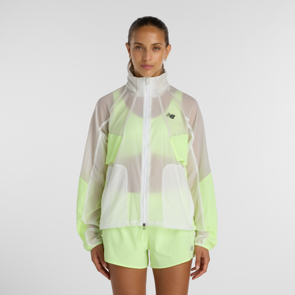 Kurtka damska New Balance WJ61J326AFG – biała