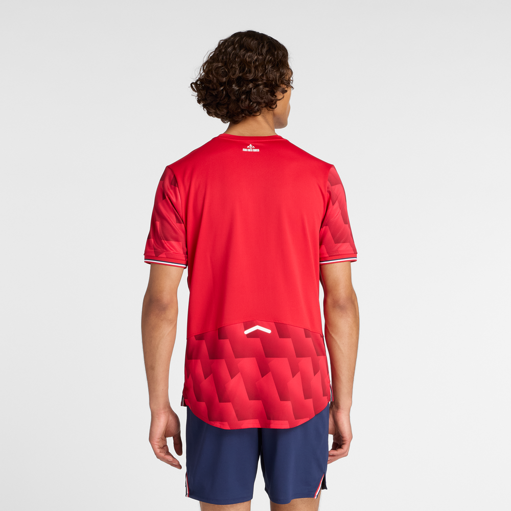 Koszulka męska New Balance LOSC Lille MT230454HME – czerwona