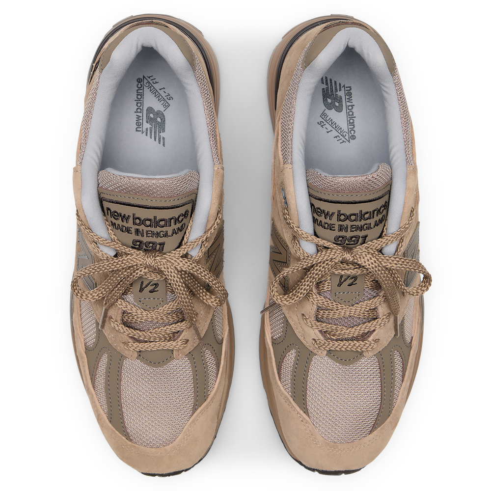 Buty unisex New Balance U991WL2 – beżowe