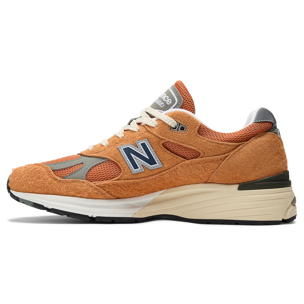 Buty unisex New Balance U991OV2 – pomarańczowe