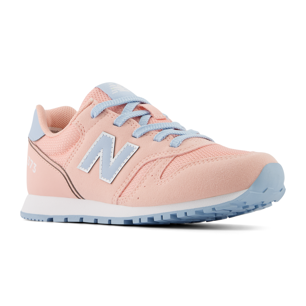 Buty dziecięce New Balance YC373AM2 – różowe
