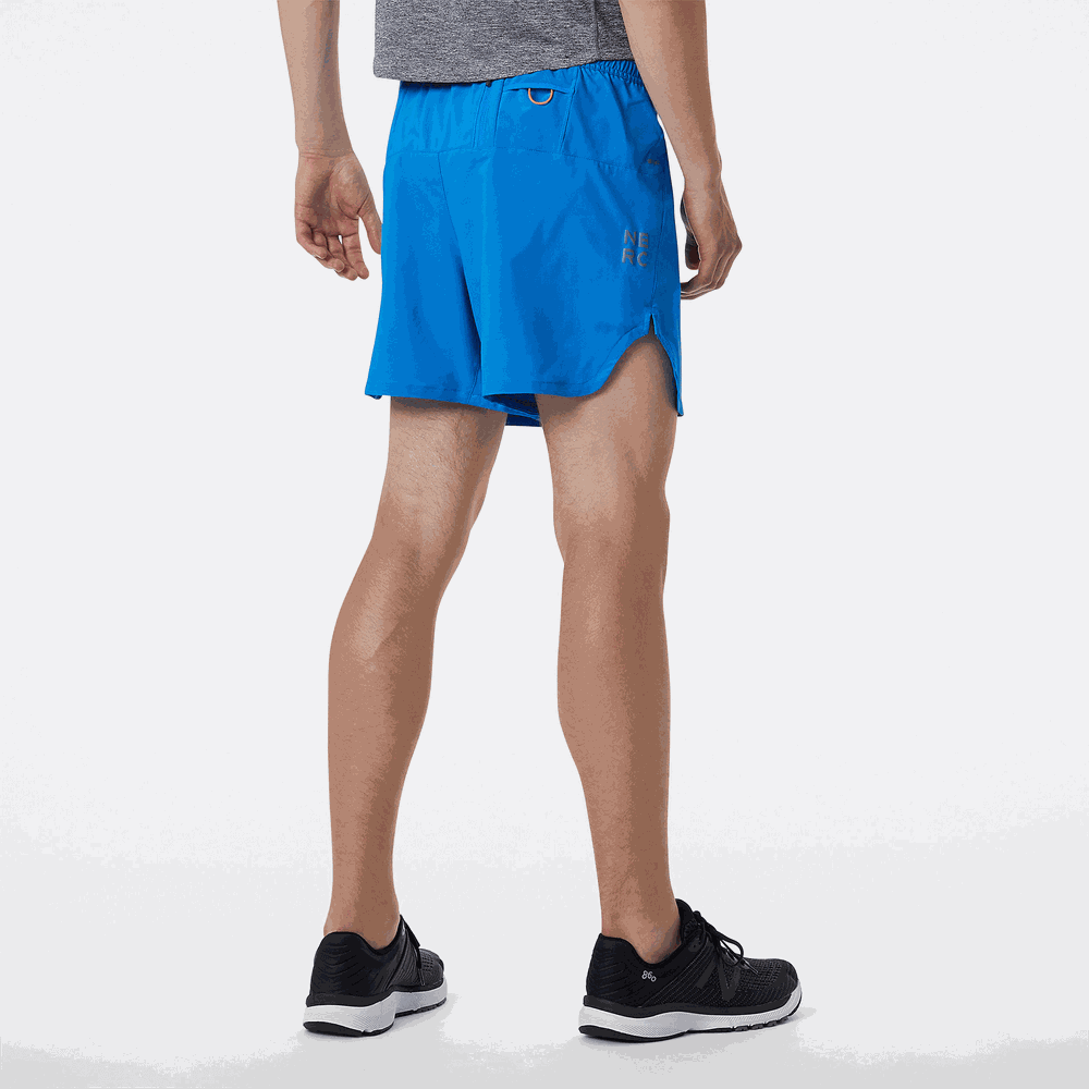 Spodenki New Balance MS11281SBU – niebieskie