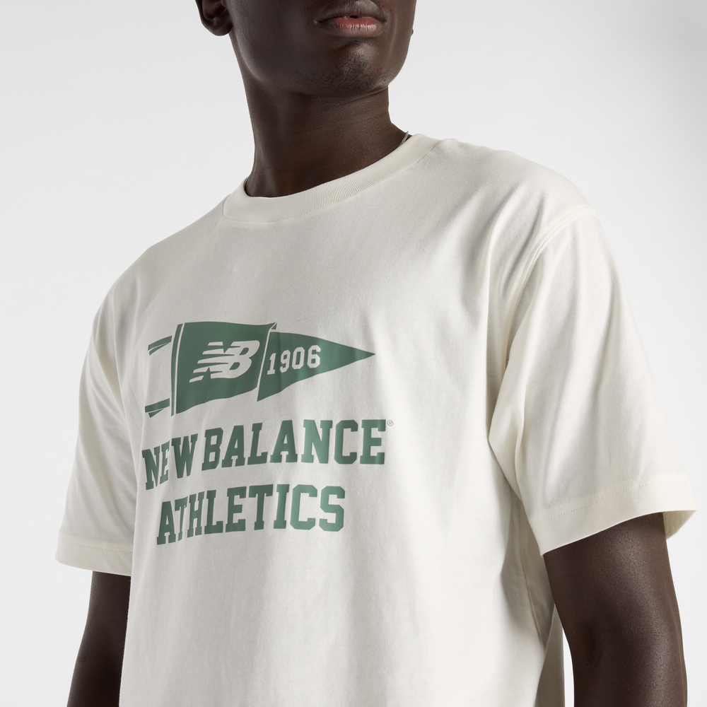 Koszulka męska New Balance MT51924SST – biała