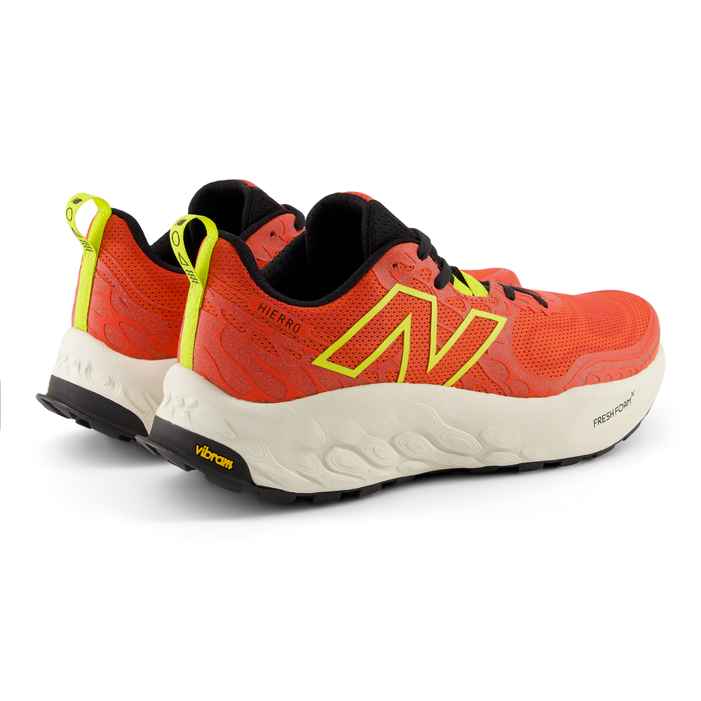Buty męskie New Balance Fresh Foam X Hierro v8 MTHIERR8 – pomarańczowe