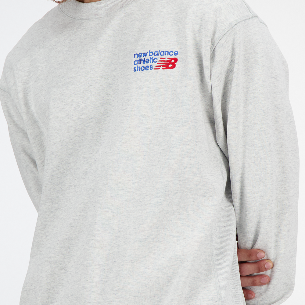 Bluza męska New Balance MT41547AHH – szara