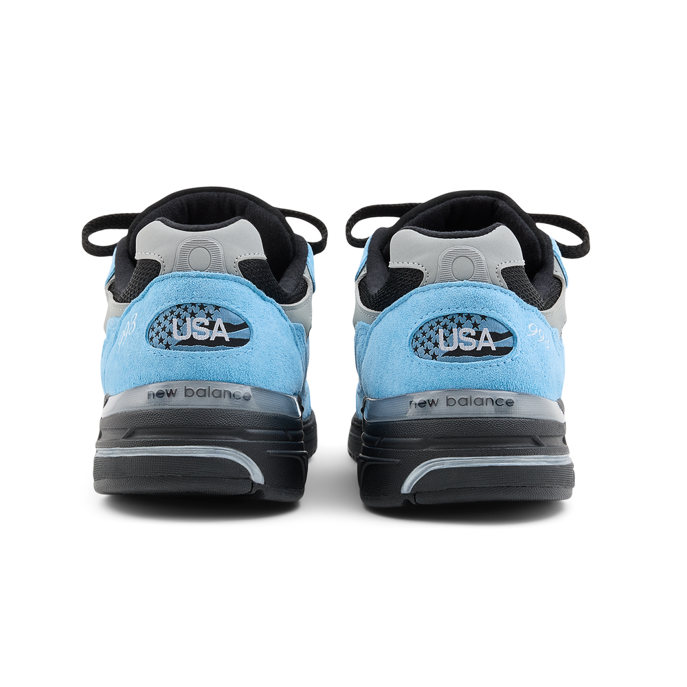 Buty unisex New Balance U993BB – niebieskie