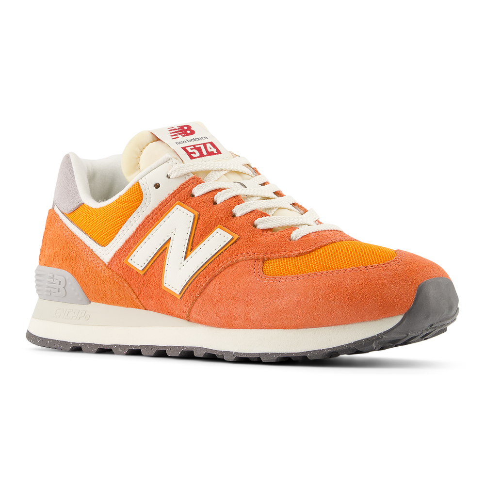 Buty unisex New Balance U574RCB – pomarańczowe