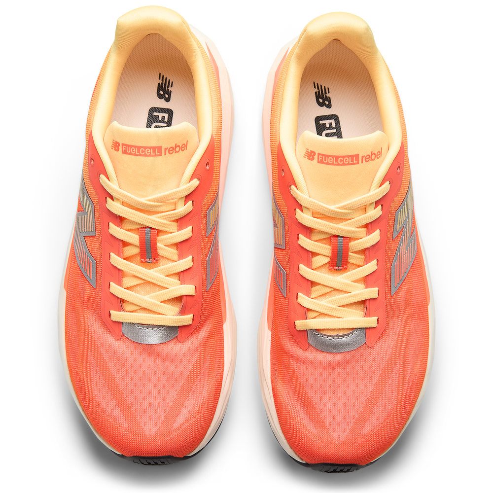 Buty męskie New Balance FuelCell Rebel v5 MFCX5IM – pomarańczowe