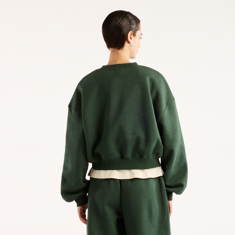 Bluza damska New Balance Trackside – zielona