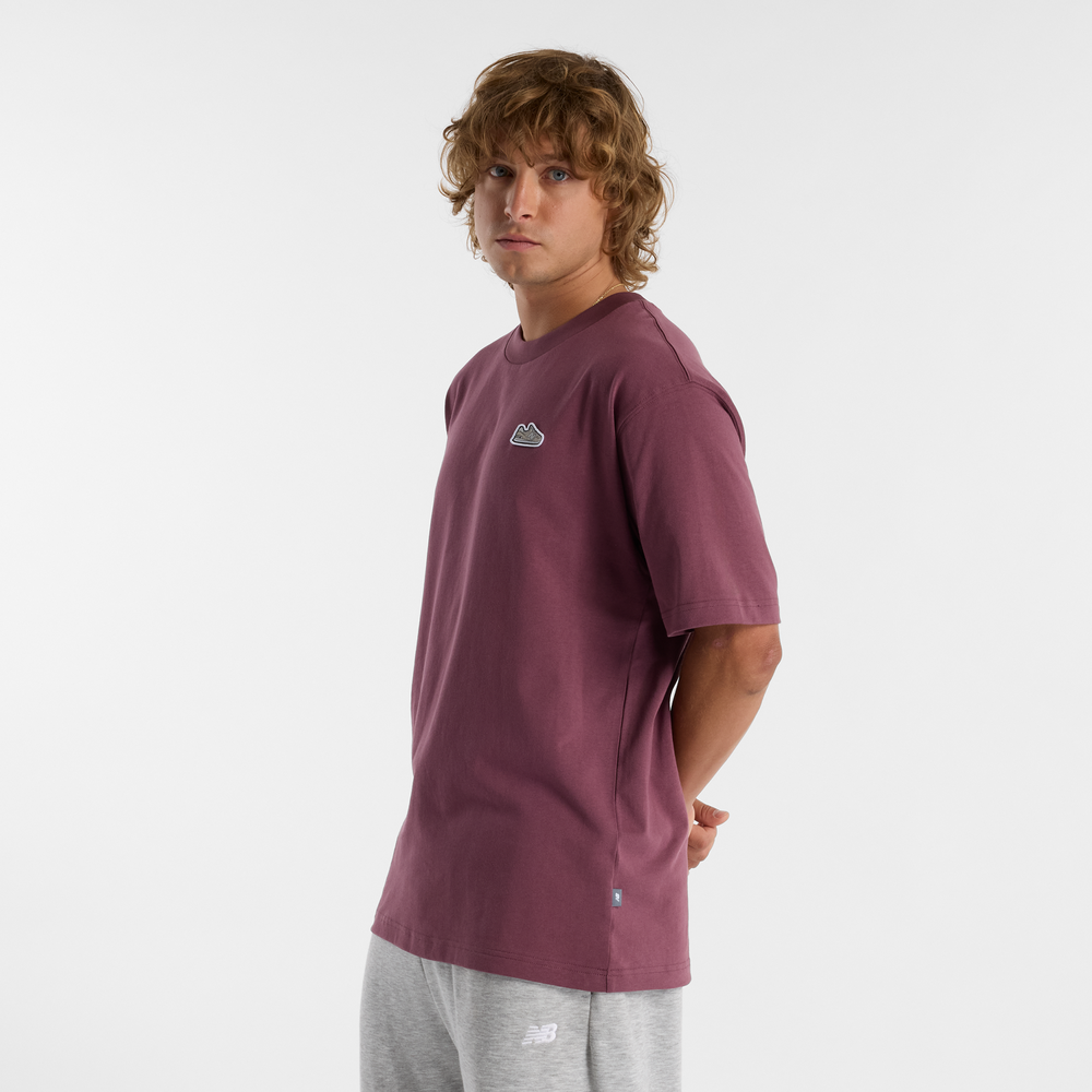 Koszulka męska New Balance MT51962FDP – bordowa
