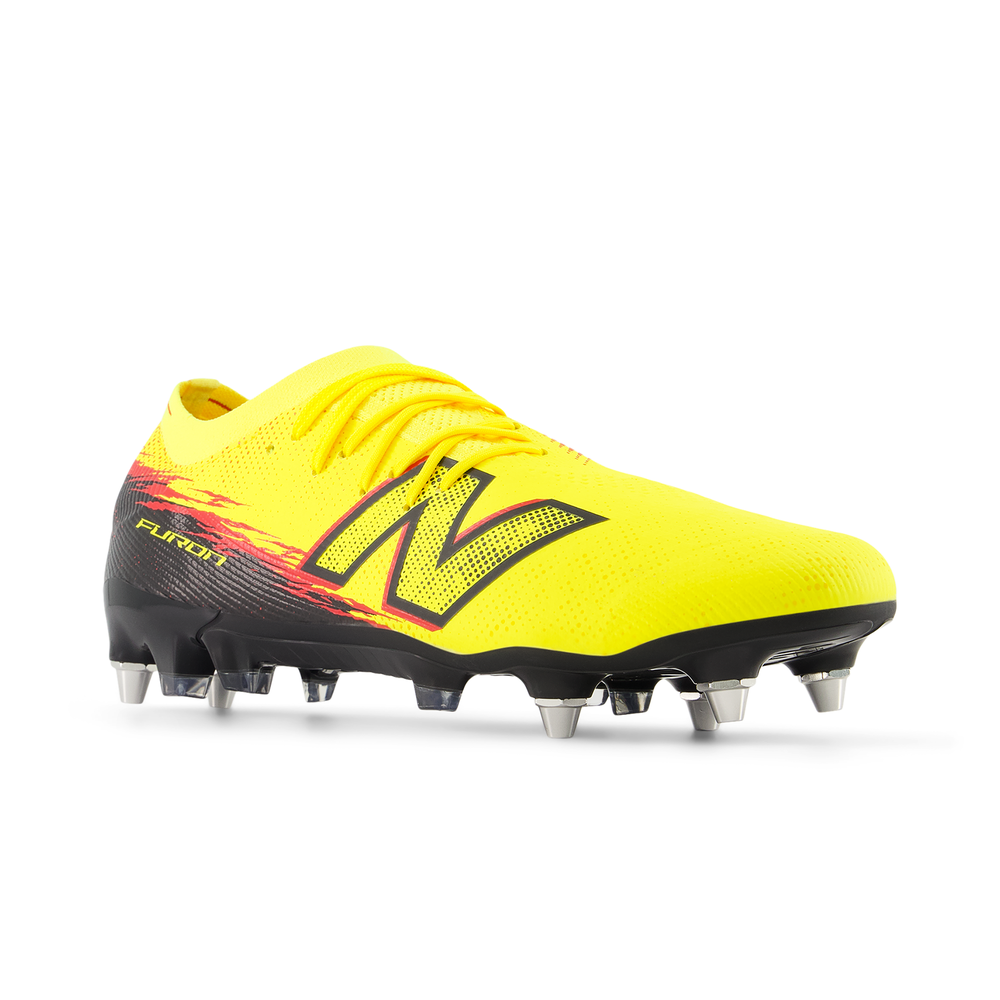 Korki męskie New Balance FURON ELITE SG V8 UF1S93W – żółte