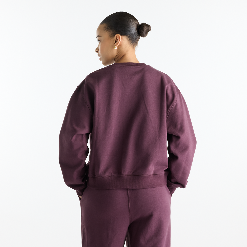 Bluza damska New Balance Athletics – fioletowa