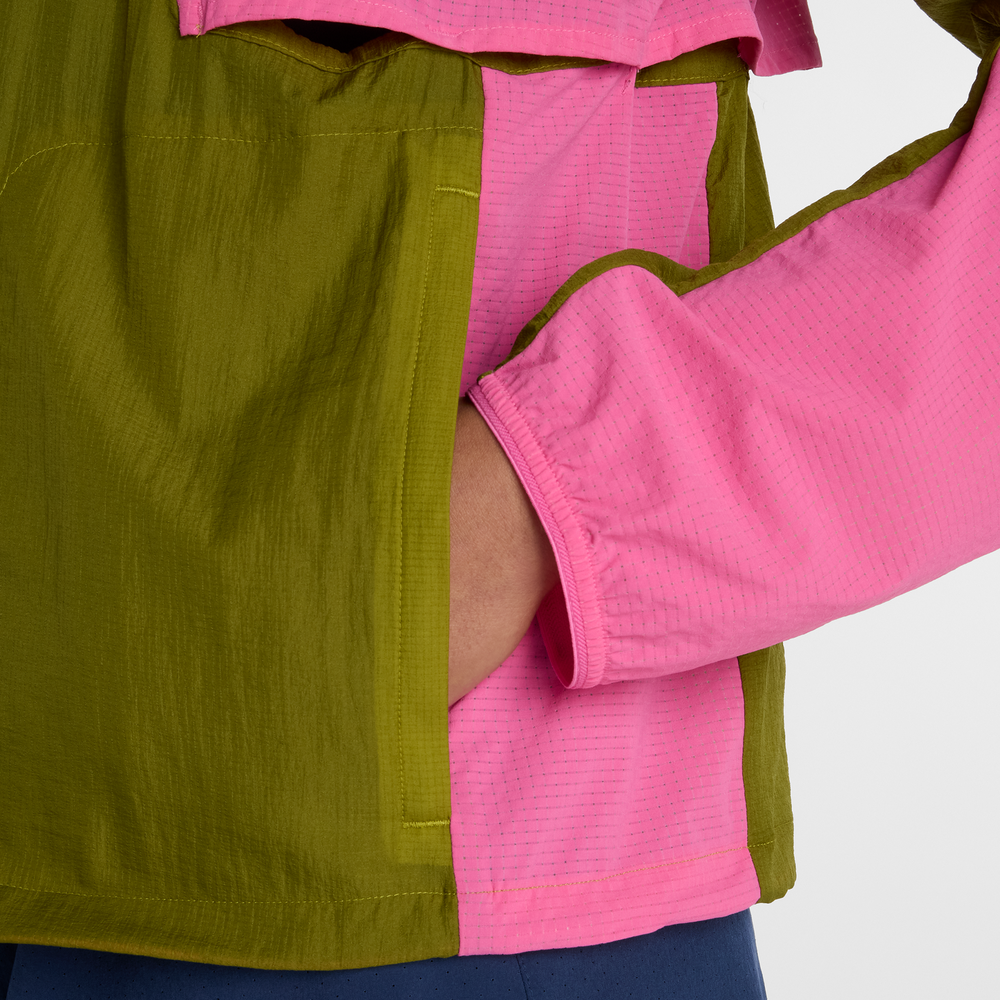 Kurtka damska New Balance WJ61J326AAN – zielona