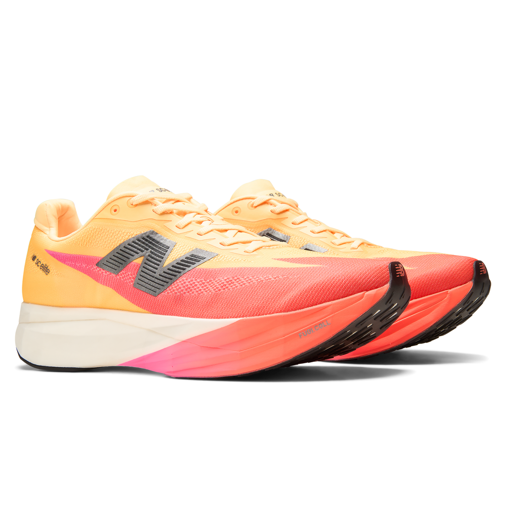 Buty męskie New Balance FuelCell SC Elite V5 MRCEL3UD – pomarańczowe