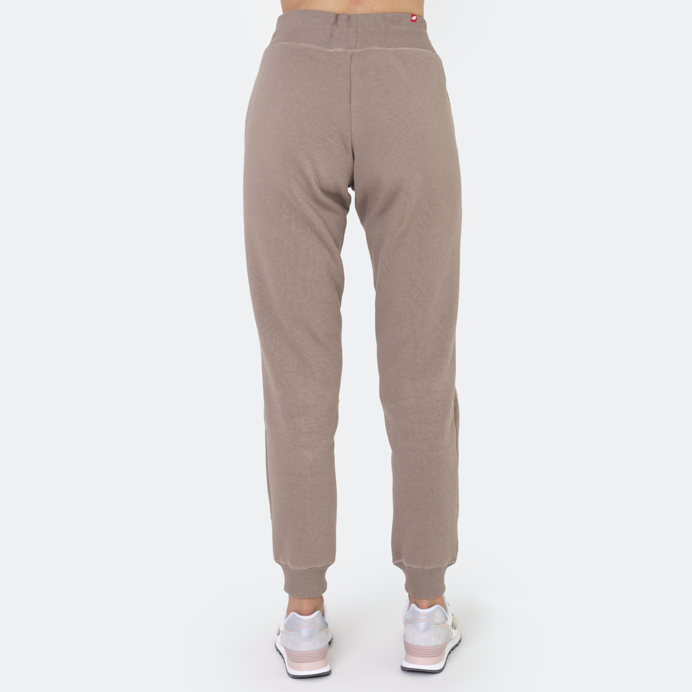 Spodnie damskie New Balance WP23600MS – brązowe