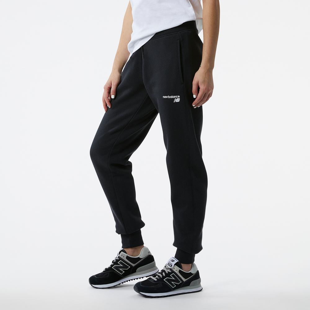 Spodnie damskie New Balance WP03805BK – czarne