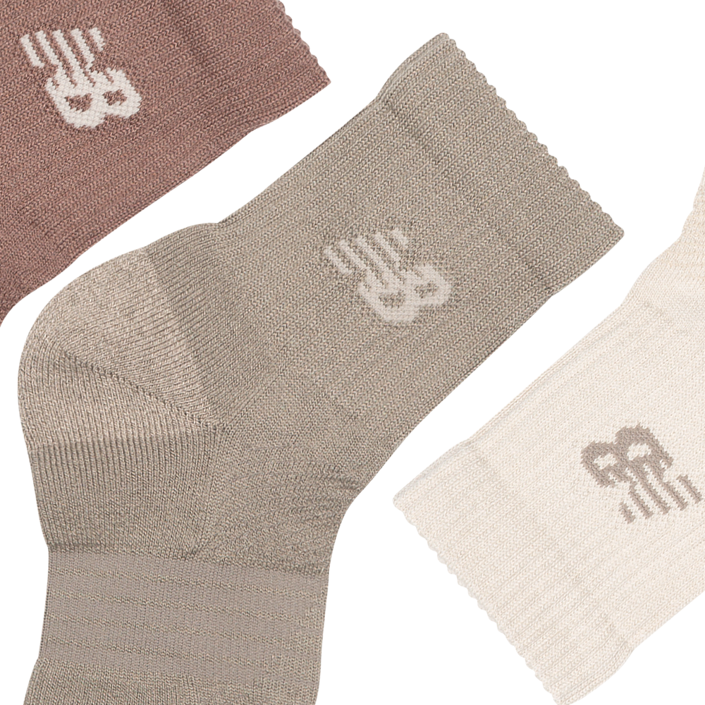 Skarpety New Balance LAS35204AS – beżowe